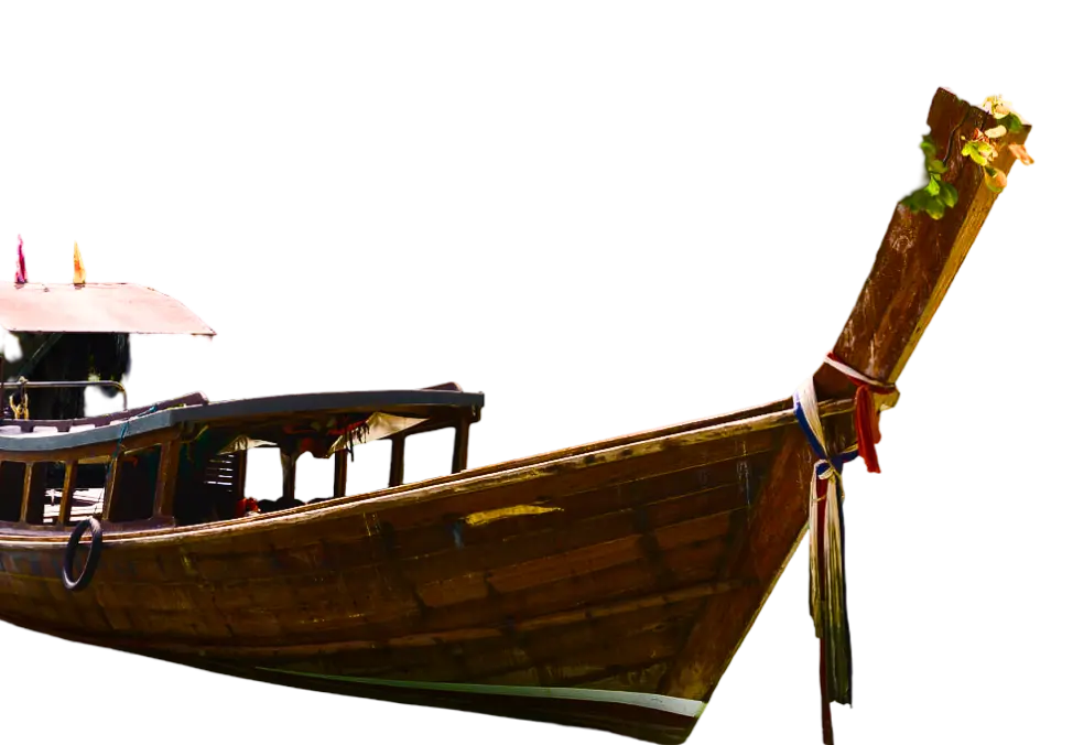 wood boat